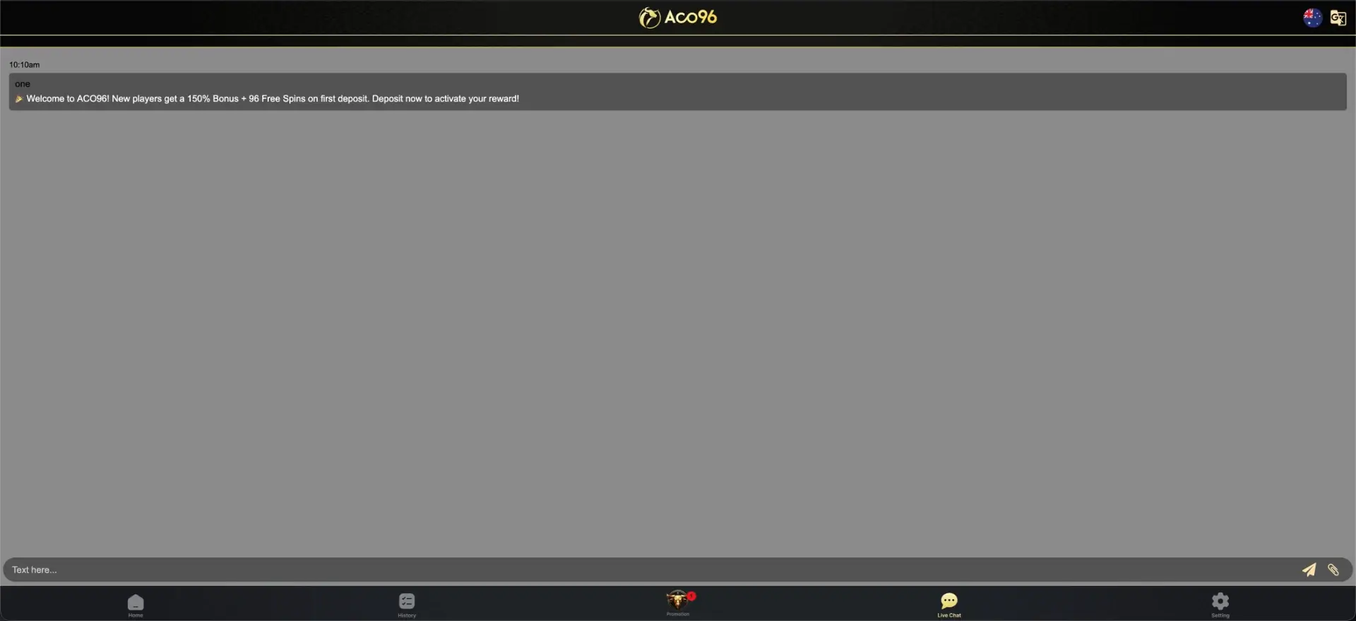 Aco96 24-hour live chat